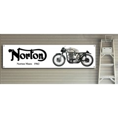 Norton Manx Garage/Workshop Banner